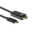 ACT-AC7315-video-kabel-adapter-2-m-USB-Type-C-HDMI-Type-A-(Standaard)-Zwart