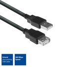 ACT-AC3040-USB-kabel-18-m-USB-2.0-USB-A-Zwart