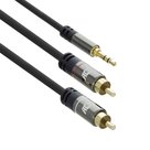 ACT-AC3605-audio-kabel-15-m-2-x-RCA-3.5mm-Zwart