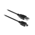 ACT-AC3050-USB-kabel-18-m-USB-2.0-USB-A-Mini-USB-B-Zwart