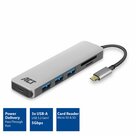 ACT-AC7050-3-Poorts-USB-C-3.2-Gen1-(USB-3.0)-Hub-met-kaartlezer-en-PD-Pass-Through-poort