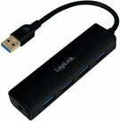 LogiLink-UA0295-interface-hub-USB-3.2-Gen-1-(3.1-Gen-1)-Type-A-5000-Mbit-s-Zwart