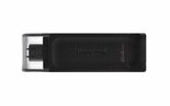 Kingston-Technology-DataTraveler-70-USB-flash-drive-64-GB-USB-Type-C-3.2-Gen-1-(3.1-Gen-1)-Zwart