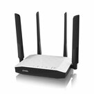 Zyxel-NBG6604-draadloze-router-Fast-Ethernet-Dual-band-(2.4-GHz-5-GHz)-Zwart-Wit