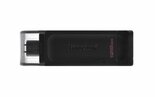 Kingston-Technology-DataTraveler-70-USB-flash-drive-128-GB-USB-Type-C-3.2-Gen-1-(3.1-Gen-1)-Zwart