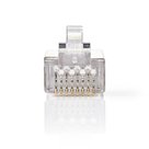 Nedis-CCGP89307ME-kabel-connector-Rj-45-Metallic-Transparant